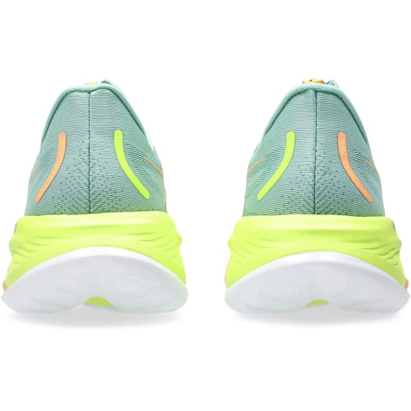 Chaussure running ASICS GEL-CUMULUS 26 PARIS W LIGHT CELADON/SAFETY YELLOW