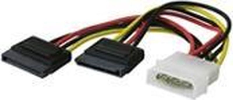 Goobay - Voedingsadapter - 0,13 m - Interne Kabel - Voor SATA-apparaten