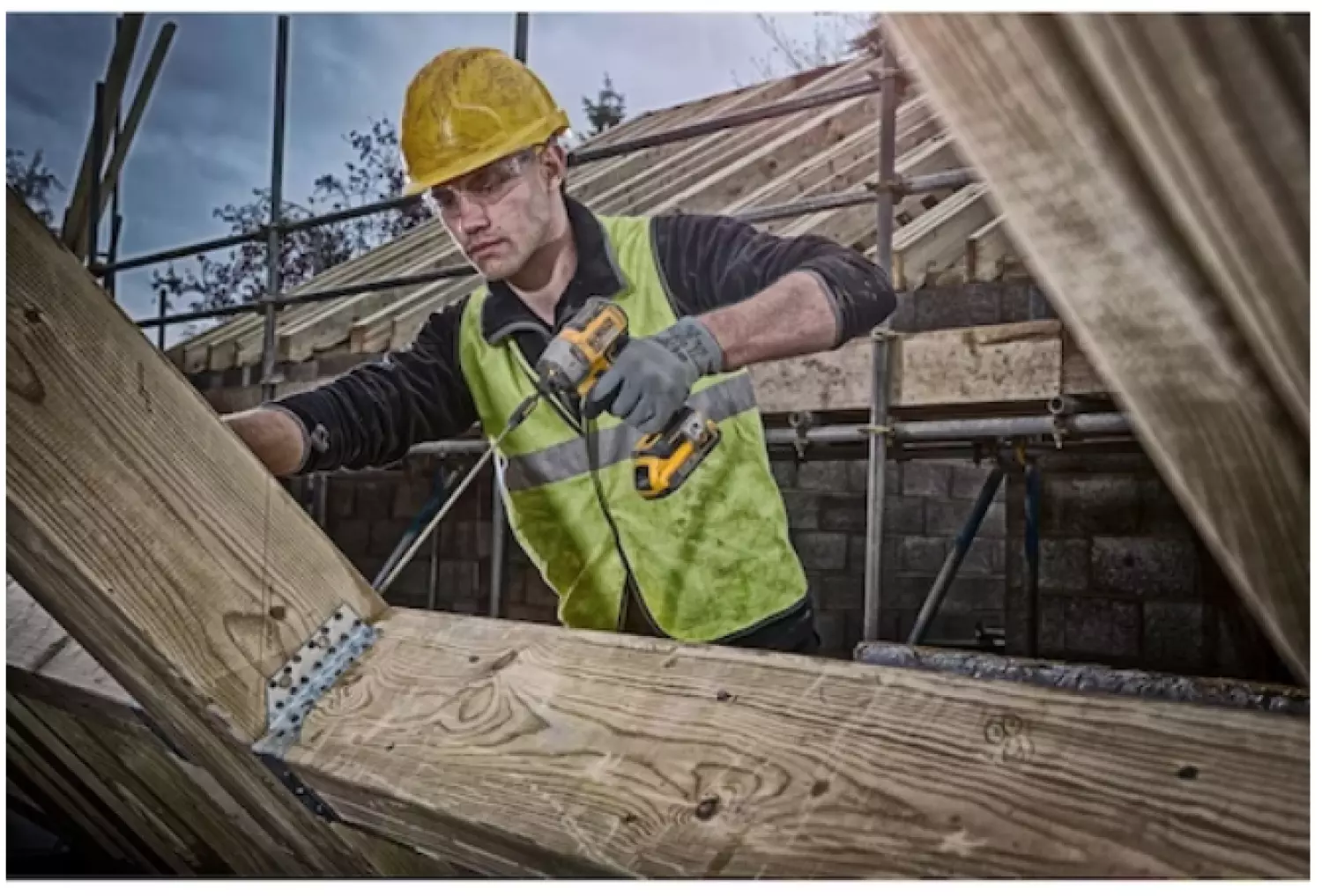 DeWALT DCF887NT 18V Li-Ion accu slagschroevendraaier body in TSTAK - koolborstelloos