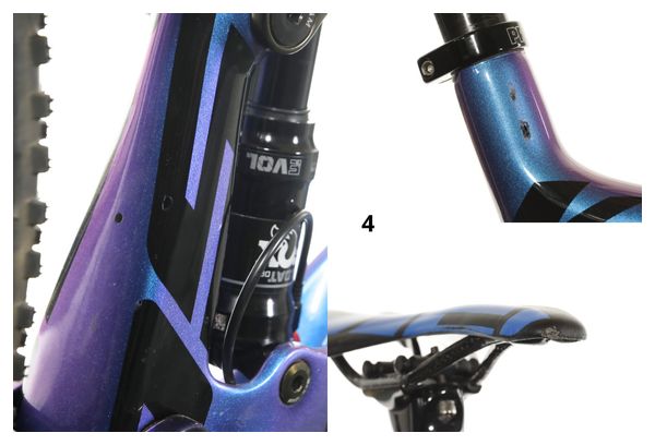 Produit Reconditionné - VTT Tout-Suspendu Kaiser K-One FS Sram XX1 Eagle AXS 12V Bleu/Violet 2021