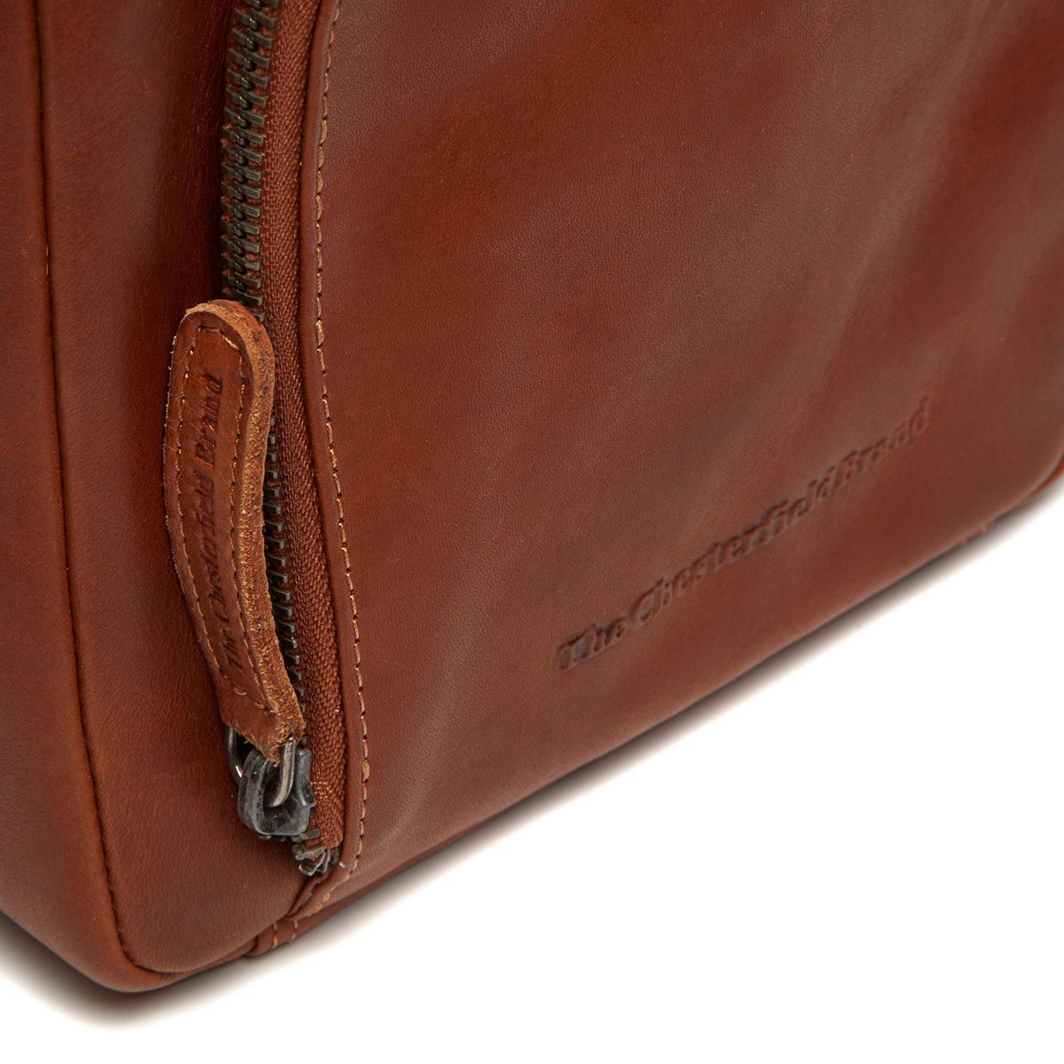 The Chesterfield Brand Timor Schoudertas cognac