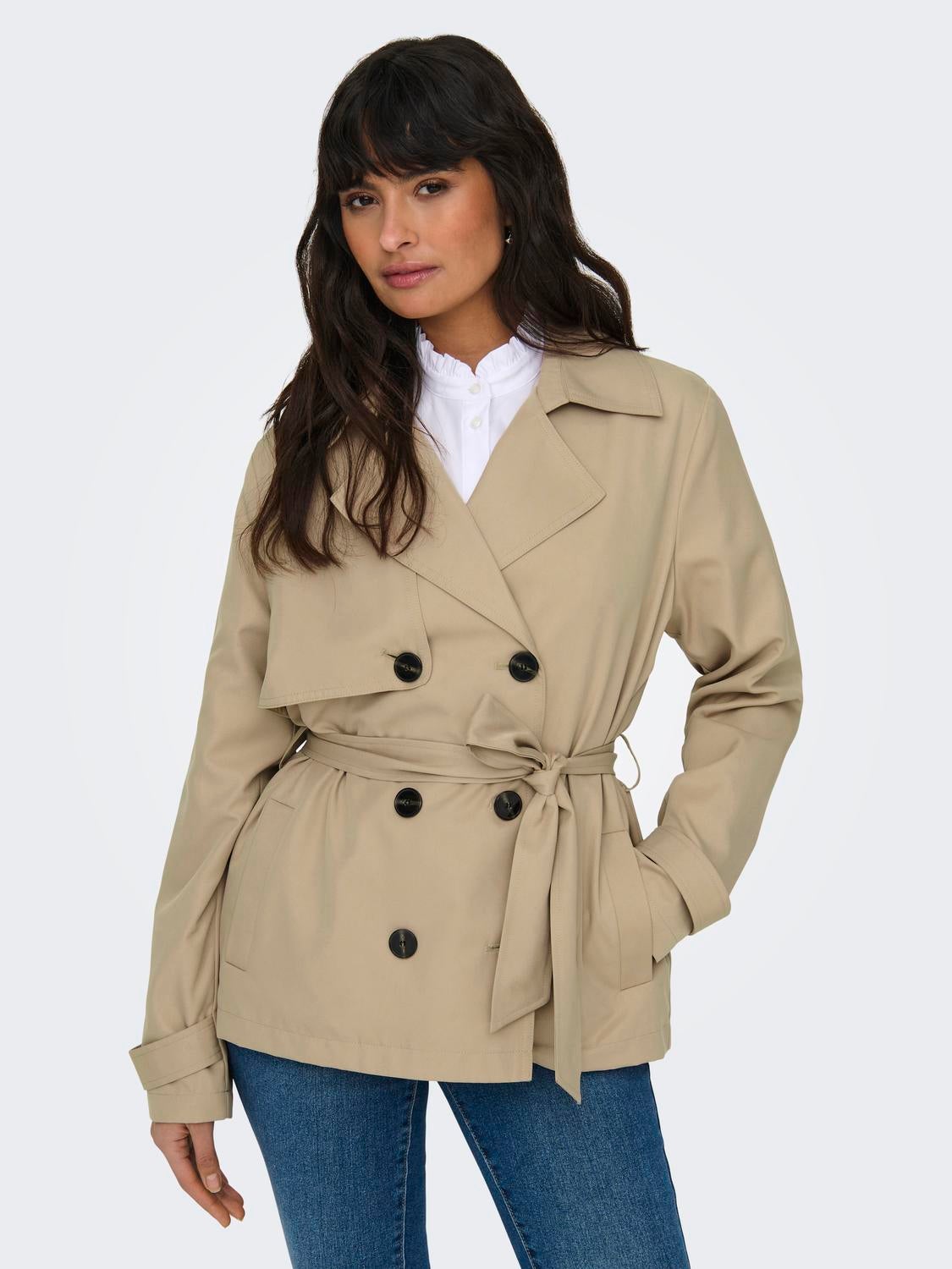 ONLCHLOE Trenchcoat Tannin