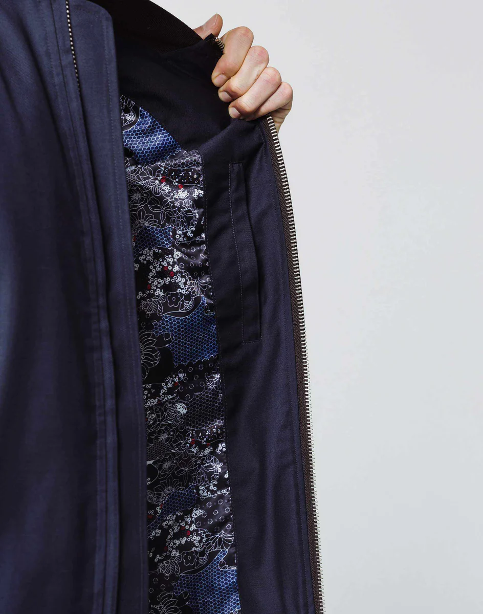 Blouson Teddy Marine