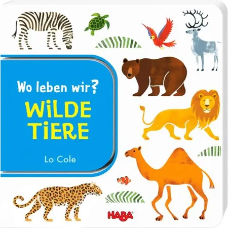 HABA 304011 Wo leben wir? Wilde Tiere