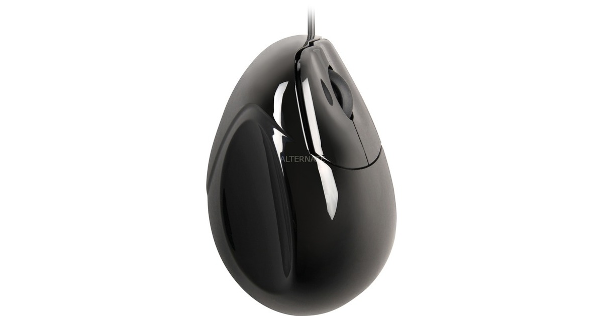 EvoluentVerticalMouse Standard Right  (Zwart/grijs)