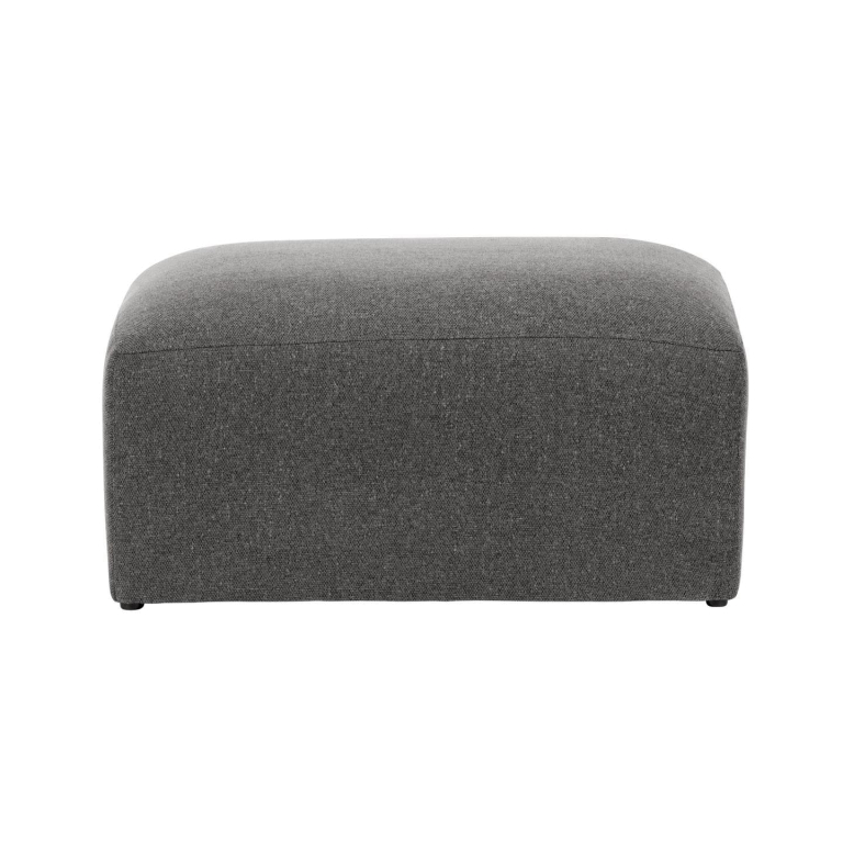 Kave Home Blok poef 90x70 roze corduroy