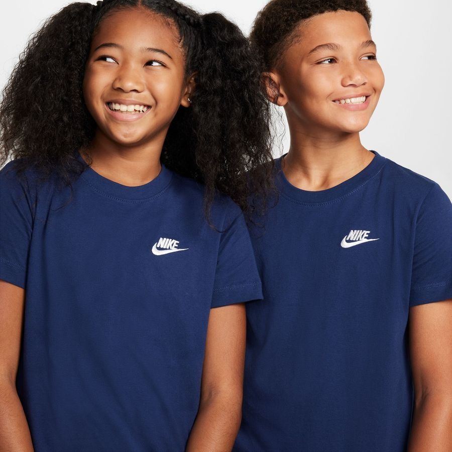 Nike T-Shirt NSW Futura - Bleu Marine Enfant