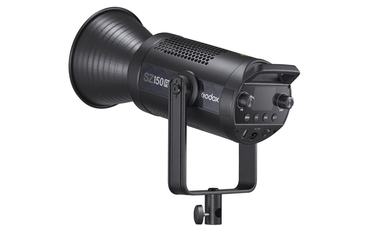SZ150R RGB LED Licht Bi-Color Zoombar<br>Leistungsstarke RGB- und Bi-Color-LED-Videoleuchte mit Zoomfunktion