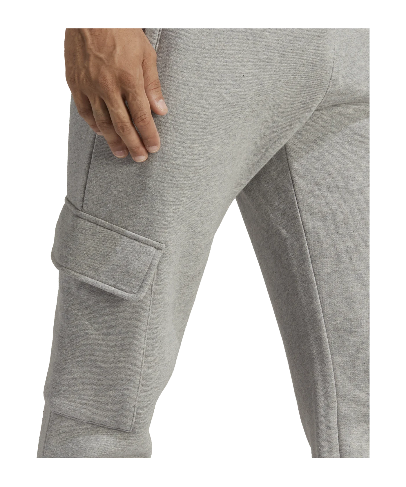 adidas Originals Trefoil Essentials Cargohose Grau
