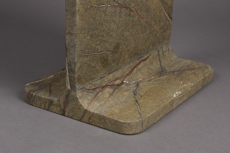 Dutchbone Satpura bijzettafel bruin marmer