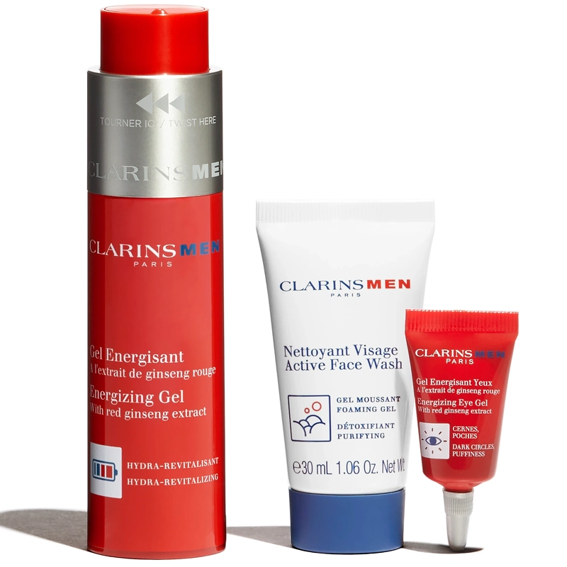 Clarins Mens Energizing Essentials Gift Set