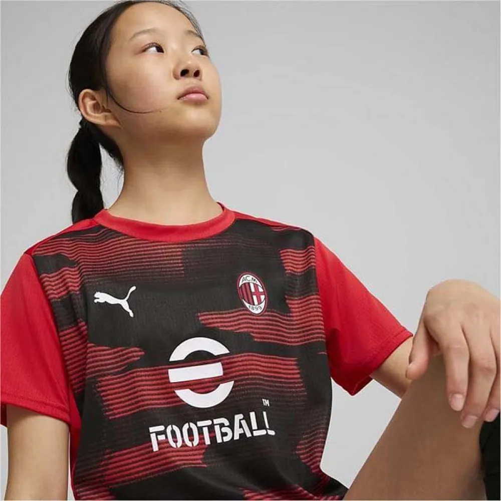 Puma AC Milan vor dem Spiel Junior-Kurzarm-T-Shirt