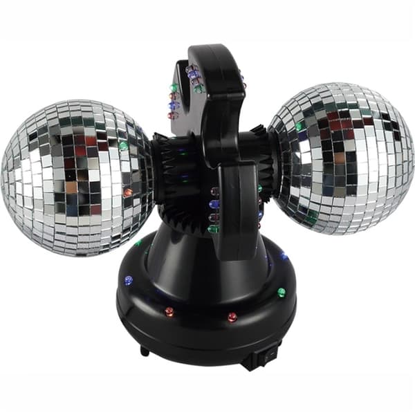 Music Twin Mirror Ball-lampe LED