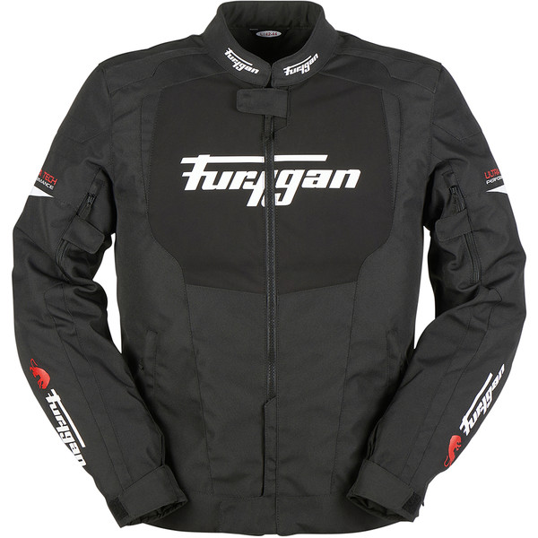 Furygan - Blouson Norman Noir / Blanc / Rouge