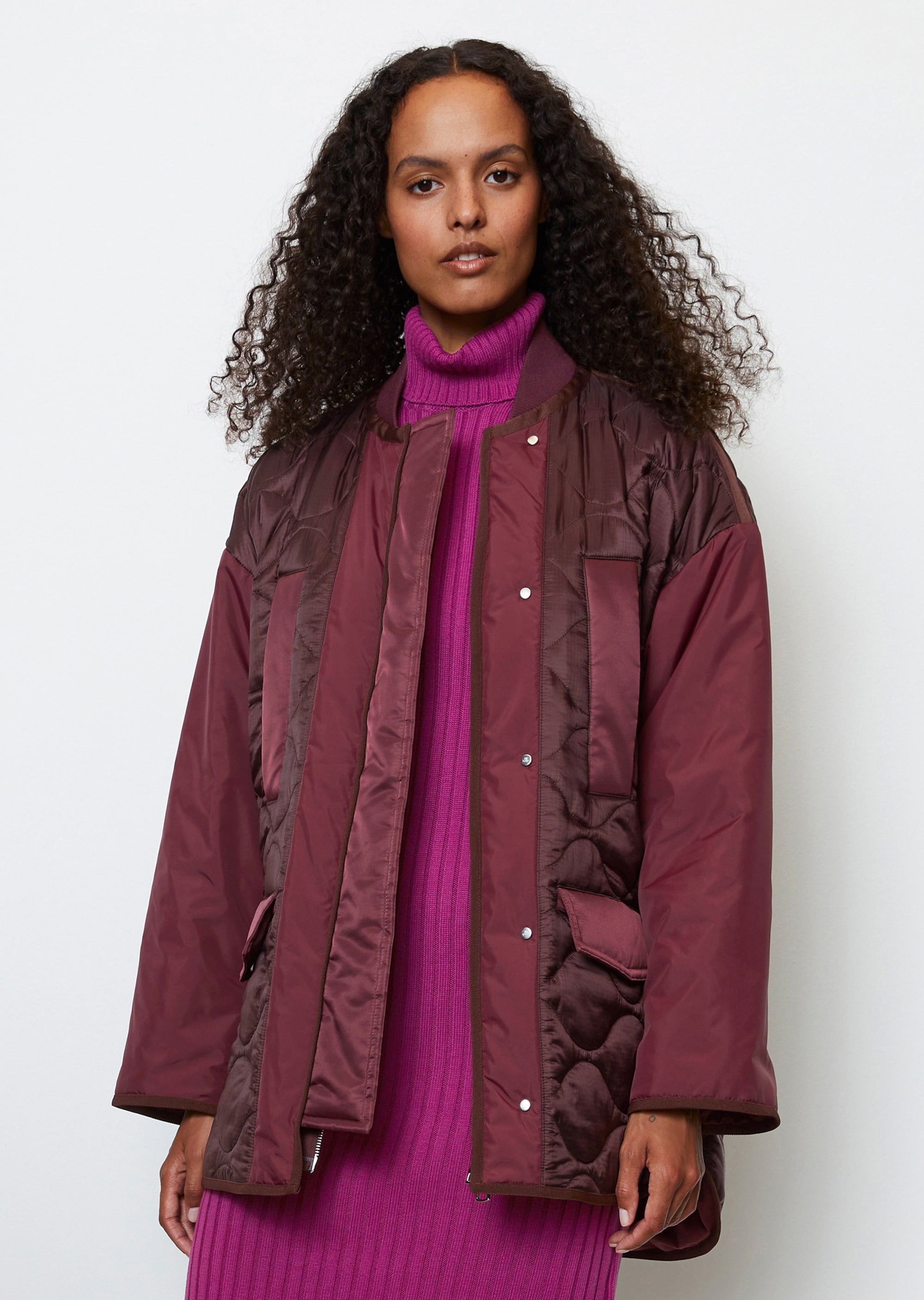 MO'P X CHEVIGNON Steppjackeaus recyeltem Nylon