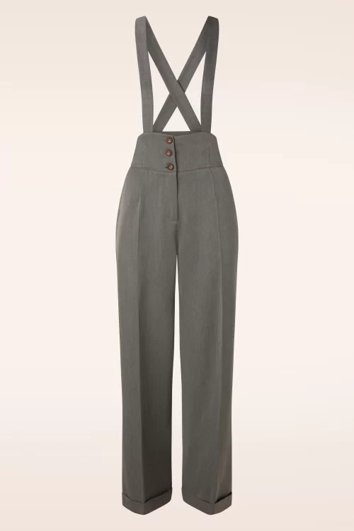 Banned Retro Her favourite broek in grijs