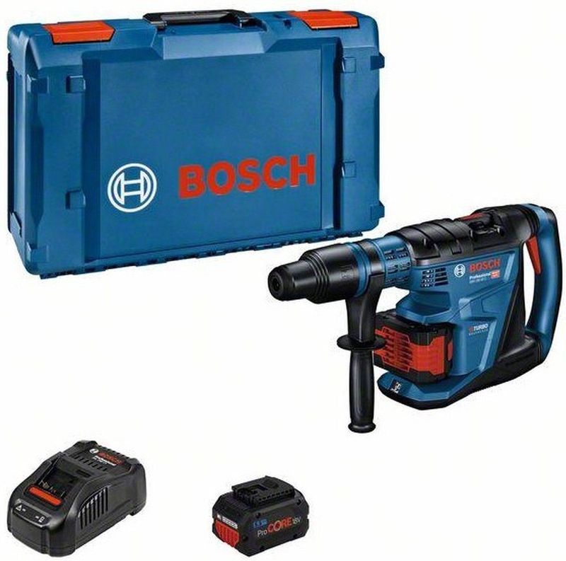 Bosch Professional GBH 18V-40 C Accu boorhamer - BITURBO - Met 2x 18V (5.5Ah) accu's en lader - In XL-Boxx