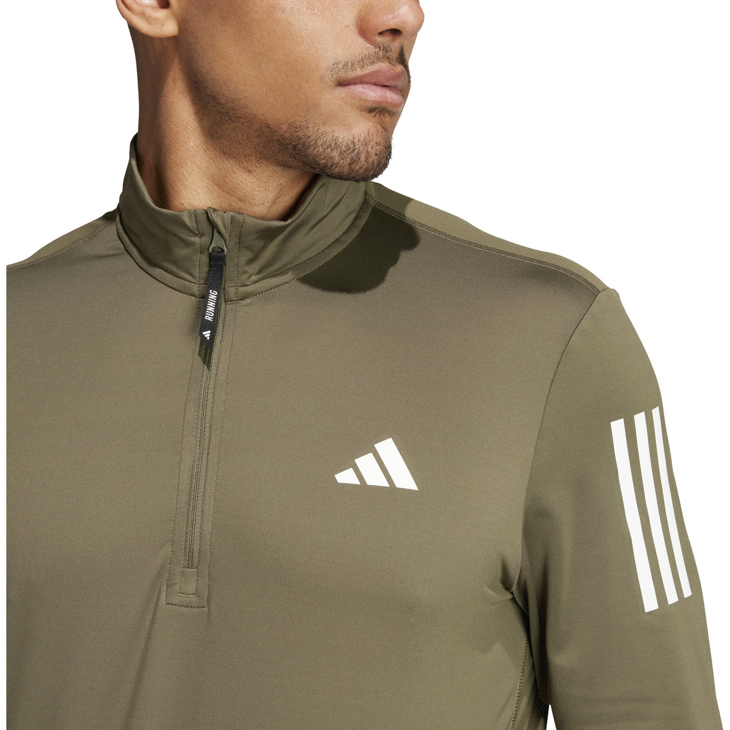 adidas OTR Half-Zip Longsleeve T-shirt Heren