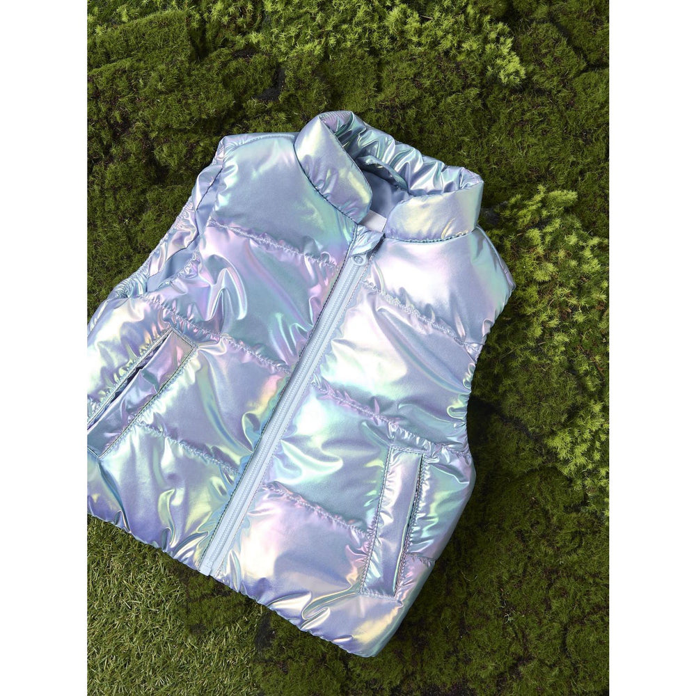 Køb Name It Lavender Lustre Nmfmolina Vest Shine