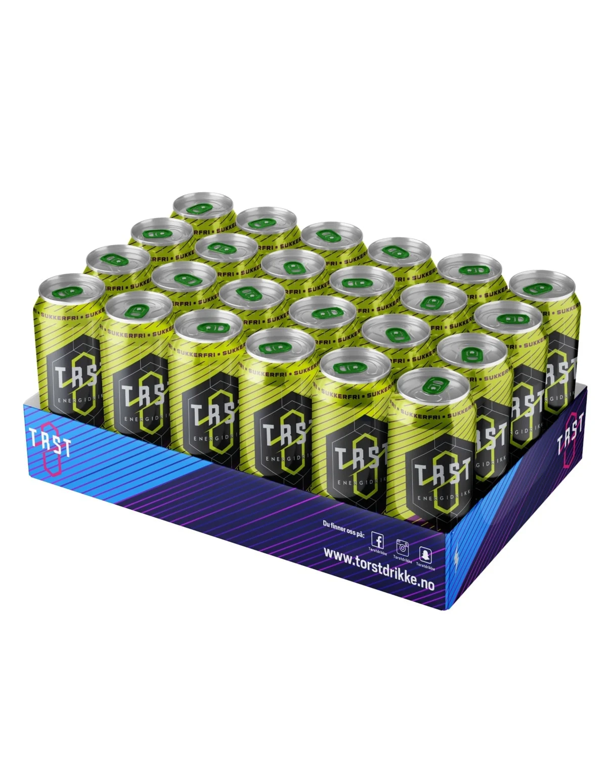 TØRST Energdrikk Sukkerfri 24x500ml