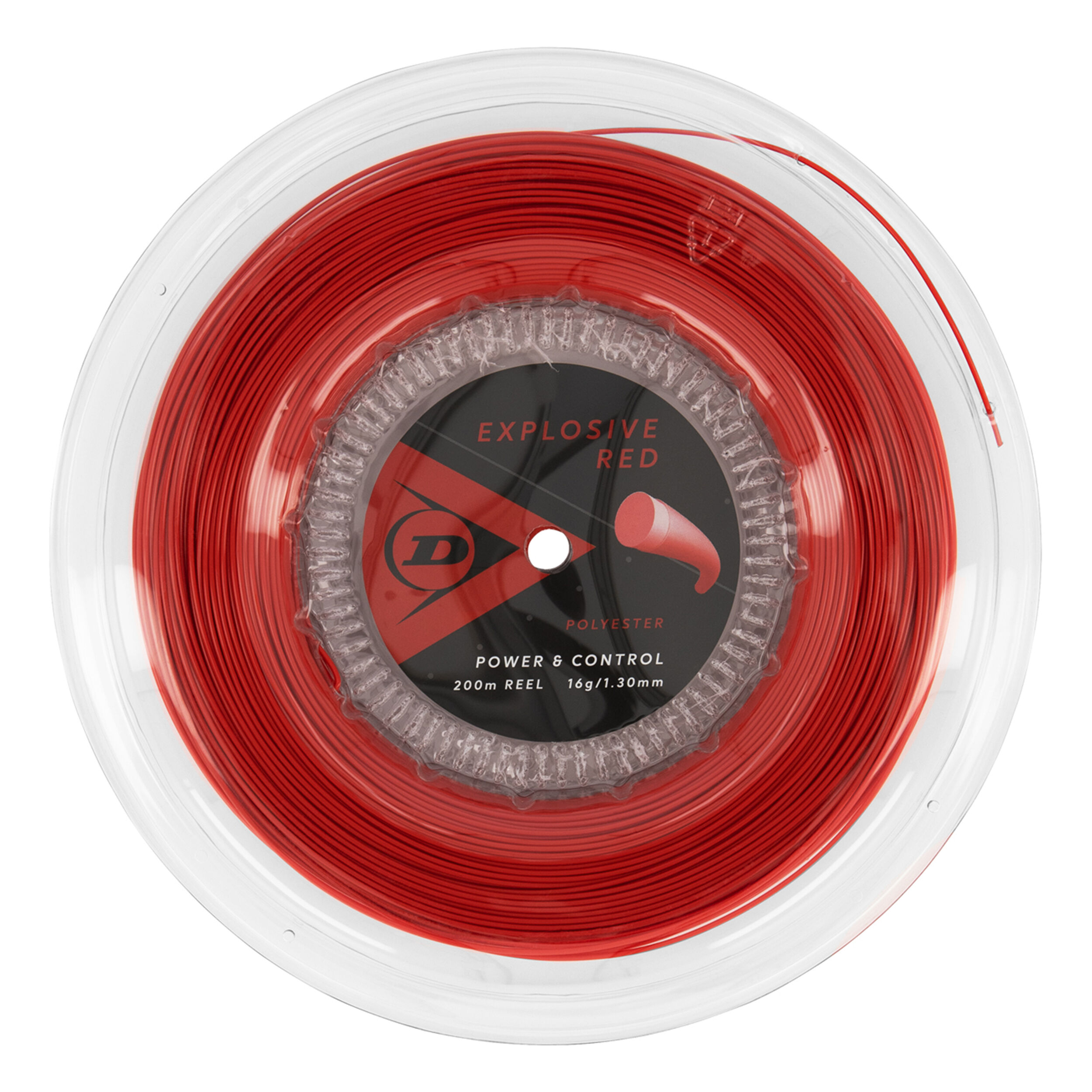 Dunlop Explosive Bobine Cordage 200m - Rouge