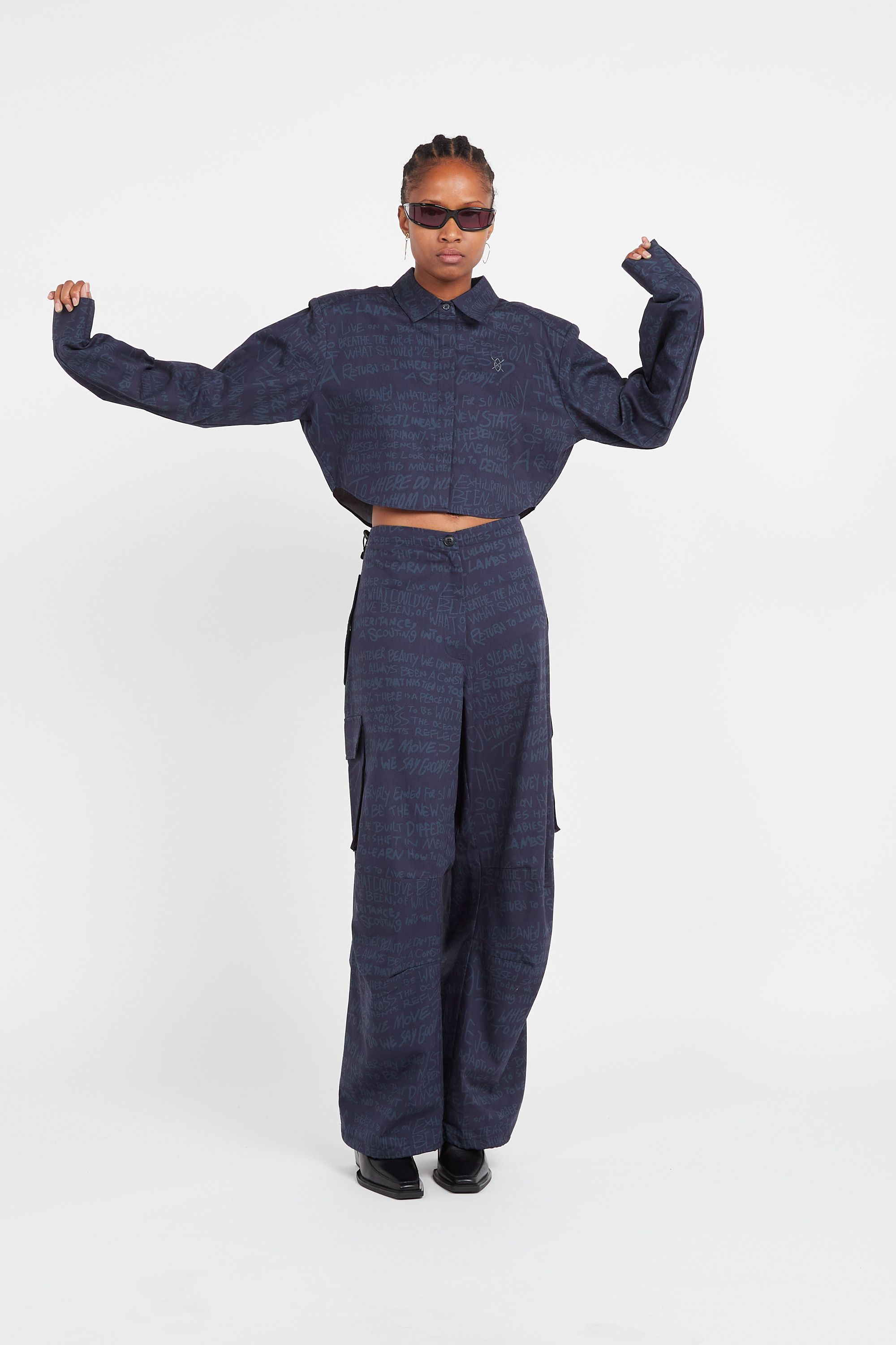 Daily Paper Chemise raine shirt Bleu