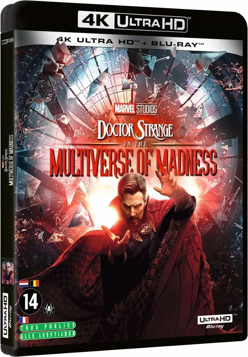 Doctor Strange in the Multiverse of Madness (Blu-ray UHD 4K   Blu-ray) Disques Blu-ray films