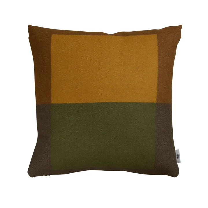 Røros Tweed - Syndin Kissen, 50 x 50 cm, dunkelgrün \