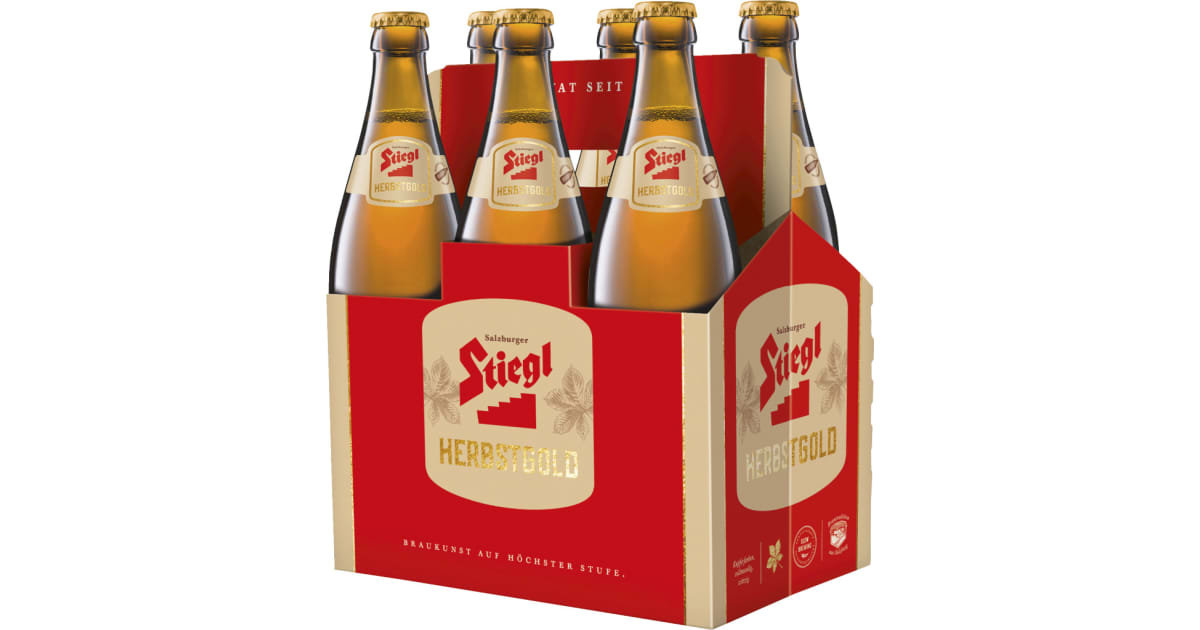 Stiegl Herbstgold Tray 6x 0,5 Liter (Mehrweg)