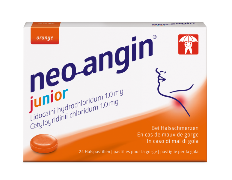 NEO-ANGIN junior Lutschtabl Blist 24 Stk