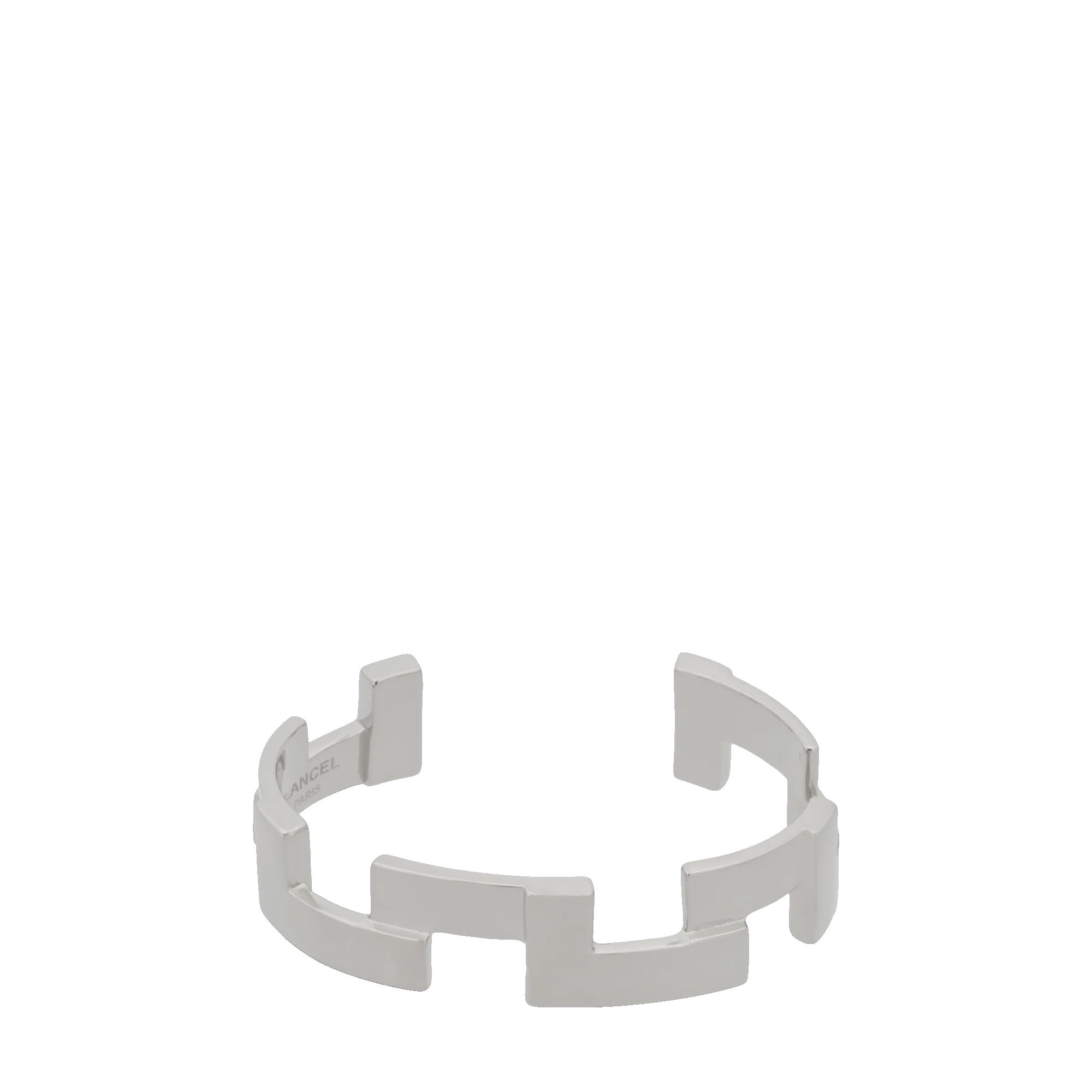 Manchette fine Neo Carré L-Argent