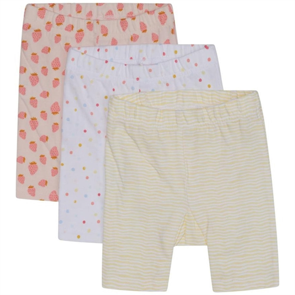 Baby Labika Shorts 3-pak Skin Chalk