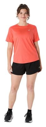 Maillot manches courtes Asics Core Run Corail Femme