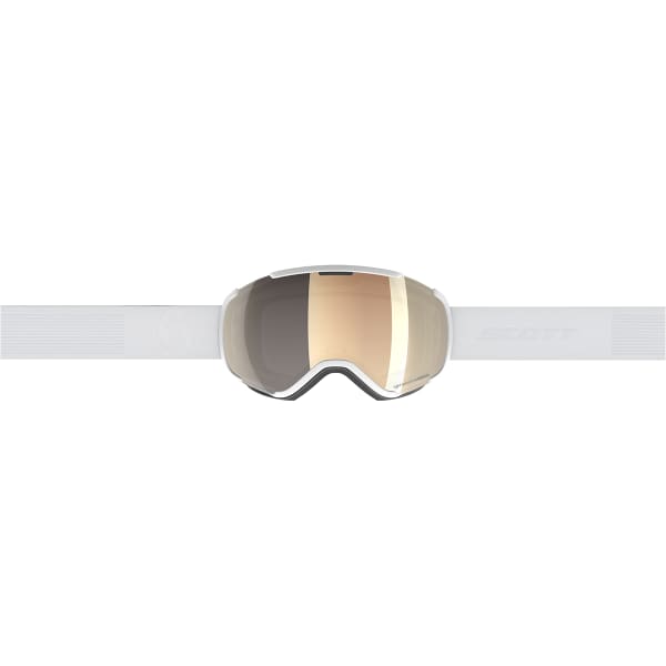 Masque de ski SCOTT FAZE II LS MINERAL WHITE / LIGHT SENSITIVE BRONZE CHROME