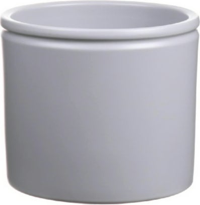 Duif bloempot Lucca mat grijs D 14 H 12,5 cm