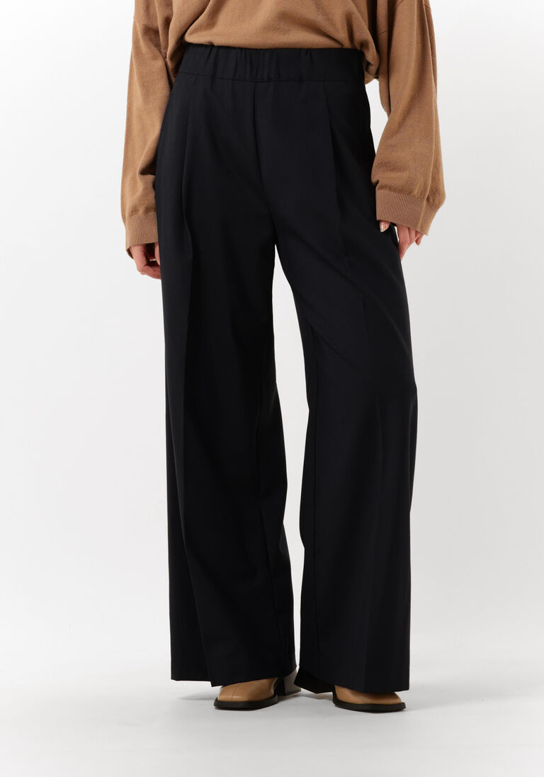 SEMICOUTURE donkerblauwe semicouture pantalon y2wi13