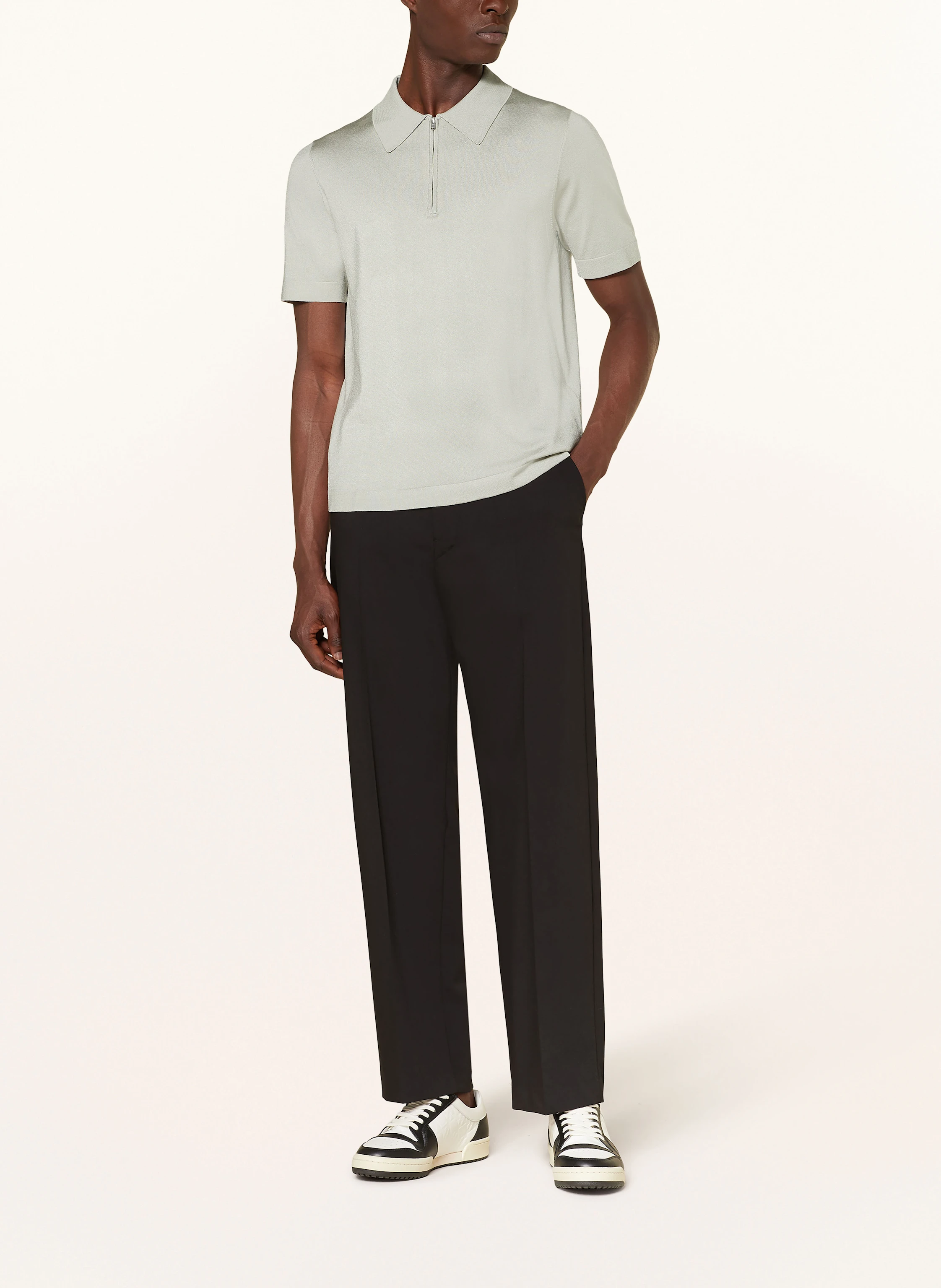 SANDRO Strick-Poloshirt