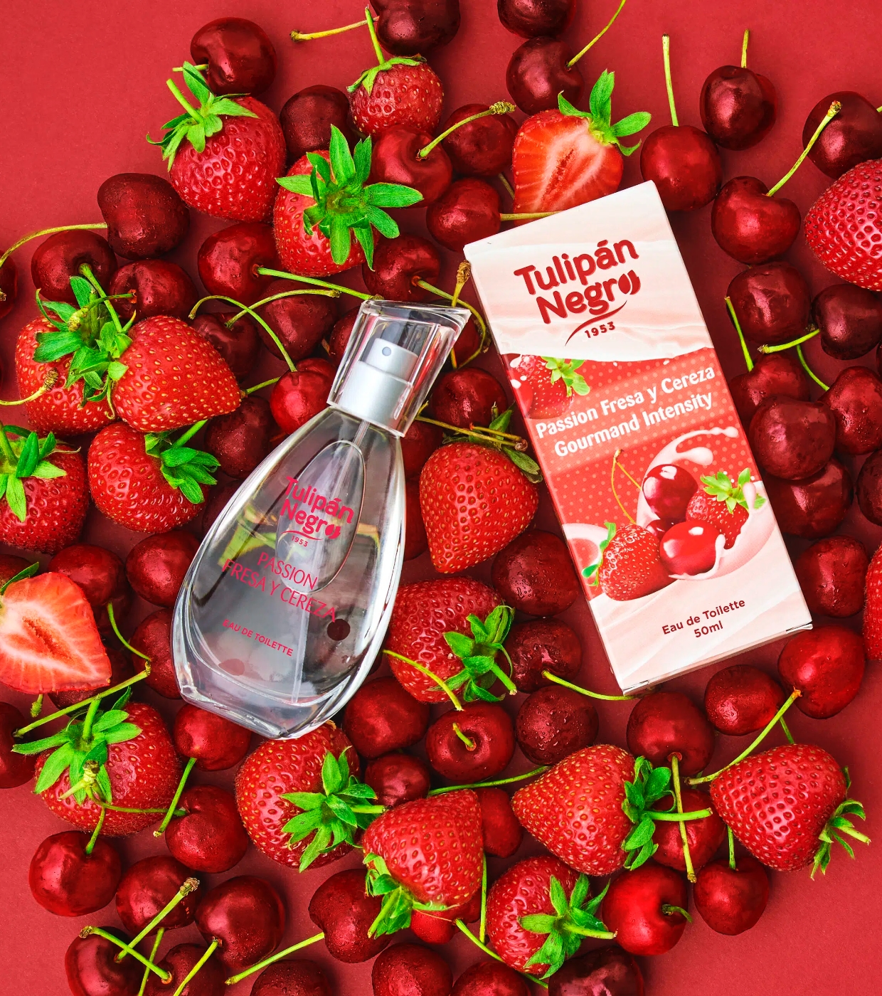 Tulipán Negro - *Gourmand Intensity* - Eau de Cologne - Passion Morango e Cereja