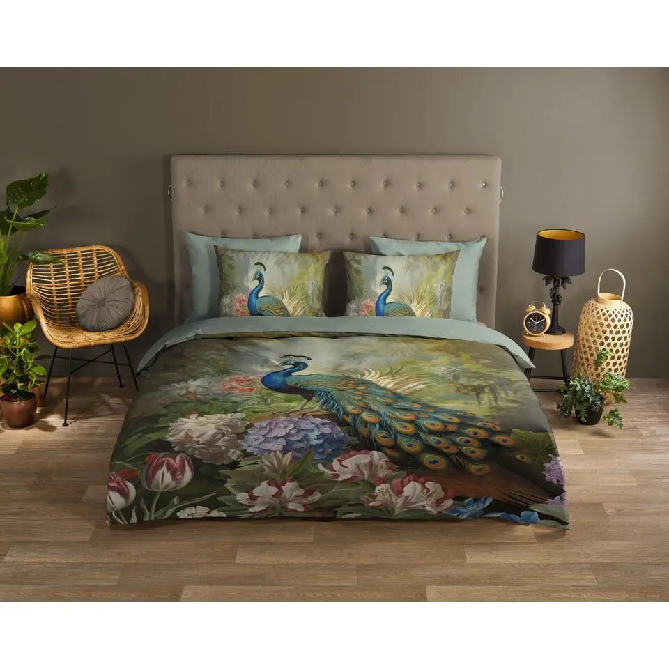 Good Morning Pauw Dekbedovertrek Multi-2-persoons (200 x 200/220 cm)
