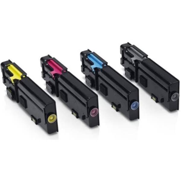Kompatibel - Dell C2660/C2665 combo pack 4 stk Toner - BK/C/M/Y 18000 sider