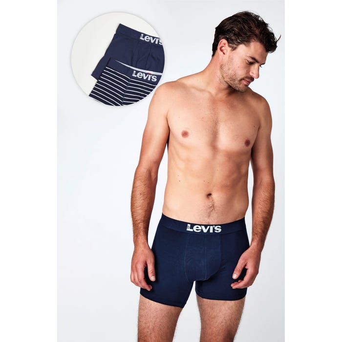 Levi's-2-pack boxershorts Vintage Stripe - Levi's