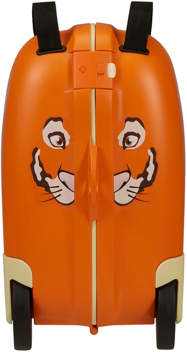 Samsonite Kinderkoffer »Dream2Go Ride-on Trolley, Tiger« 30 l 4 Rollen Kinder Reisegepäck Handgepäck-Koffer zum sitzen und ziehen