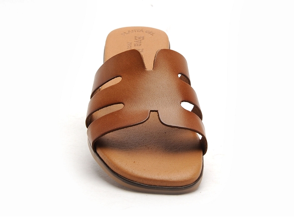 Eva frutos mules et sabots plats femme 3076 marron