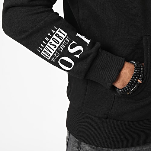 Sweat Capuche LL528 Noir