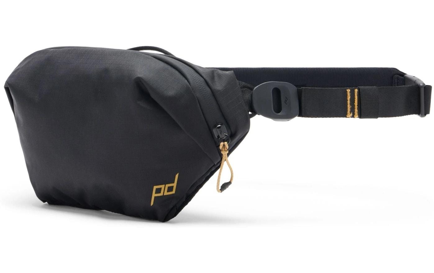 Fotorucksack Outdoor Sling 2L – SchwarzUltraleichte, quer über den Körper getragene Tasche