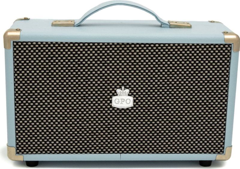 GPO WESTWOODBLU - Bluetooth speaker Westwood, nostalgisch, blauw