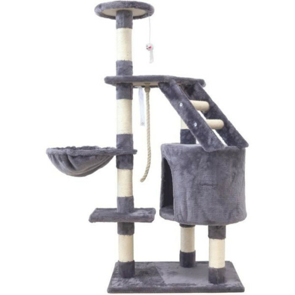 Arbre a chat marie - 40x55x120cm - gris