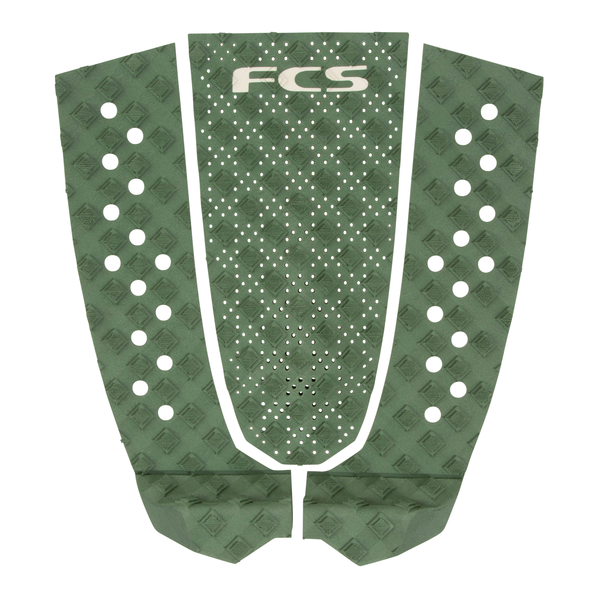 FCS T-3 Eco Pad - 3 pièces Jade