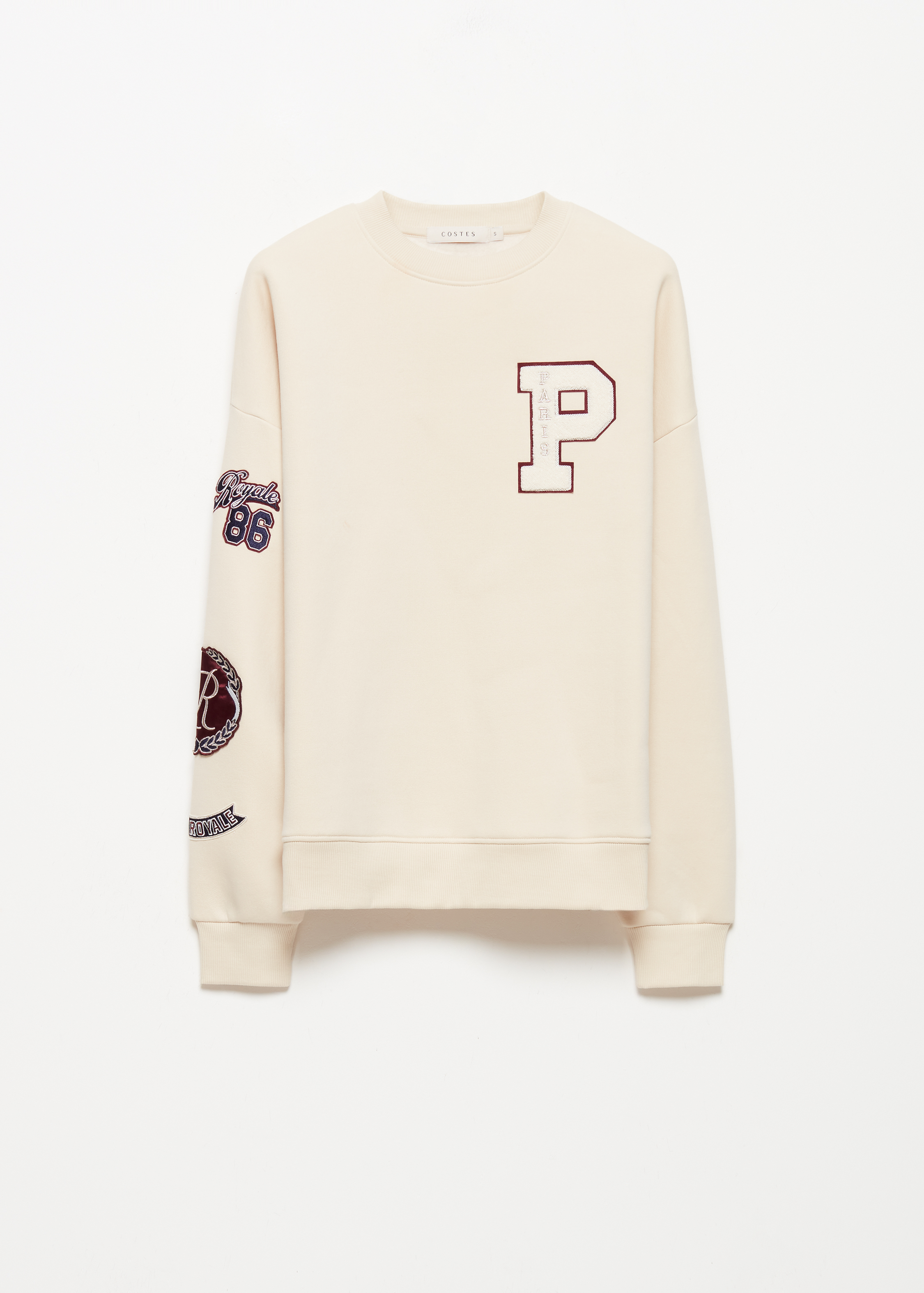 Sweater college stijl