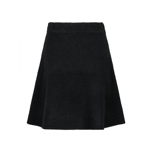 Neo Noir Gisa Striknederdel, Black, 36